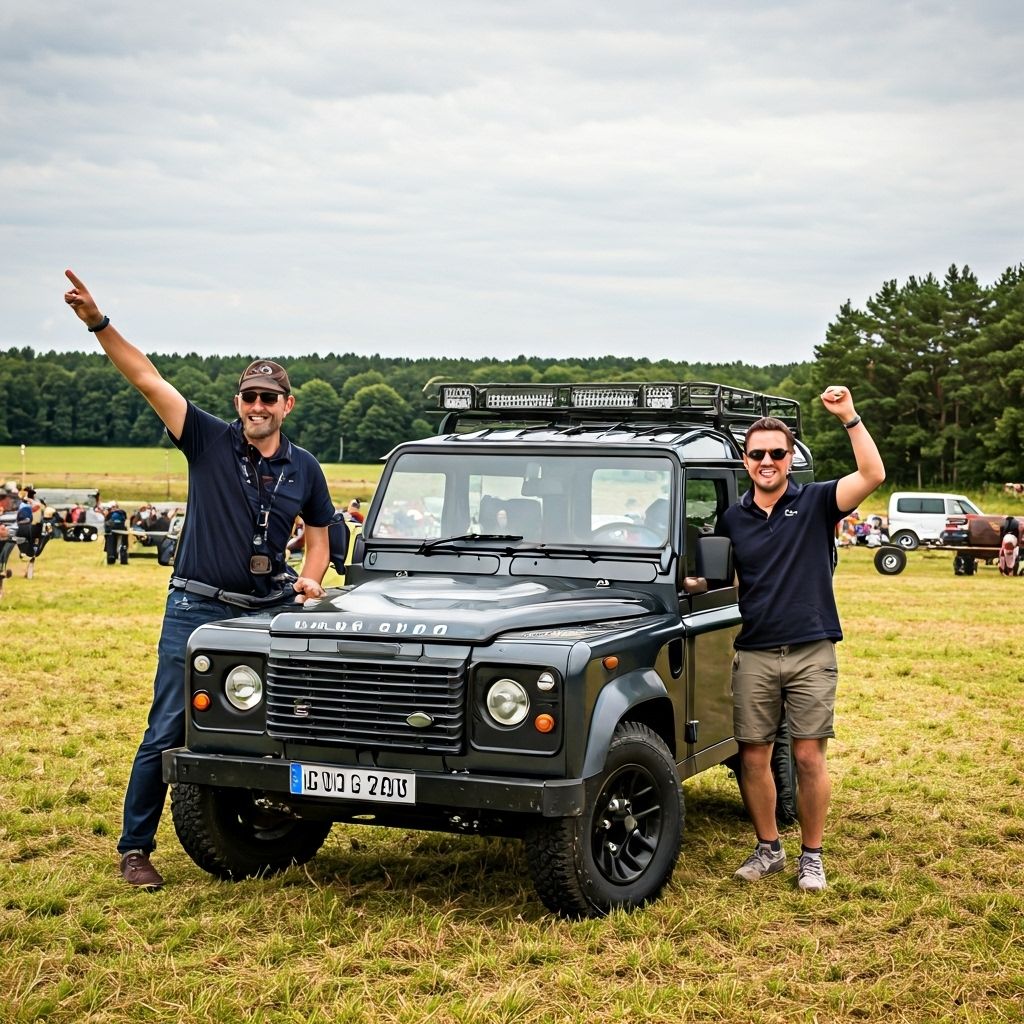 Festival participants celebrating